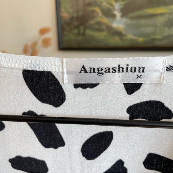 2/$20 Angashion Cow Print Mini Dress - Picture 4 of 16